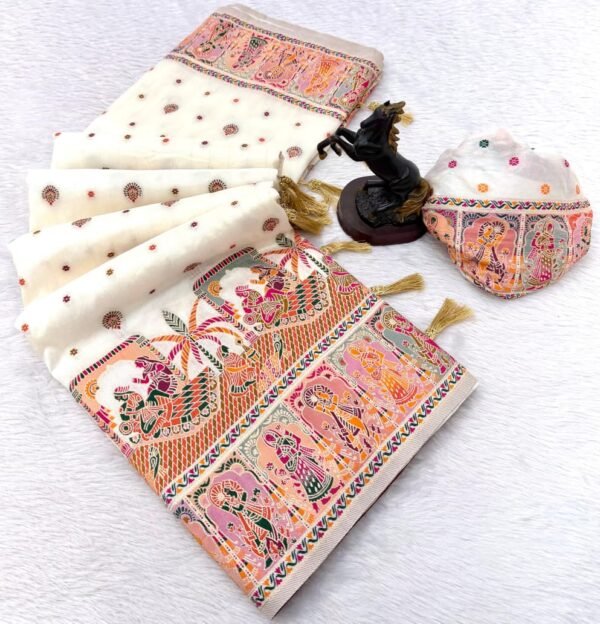 Premium pashmina saree