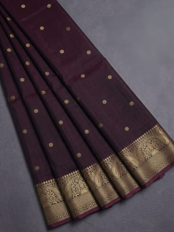 SOFT KATAN SILK BANARASI SAREE