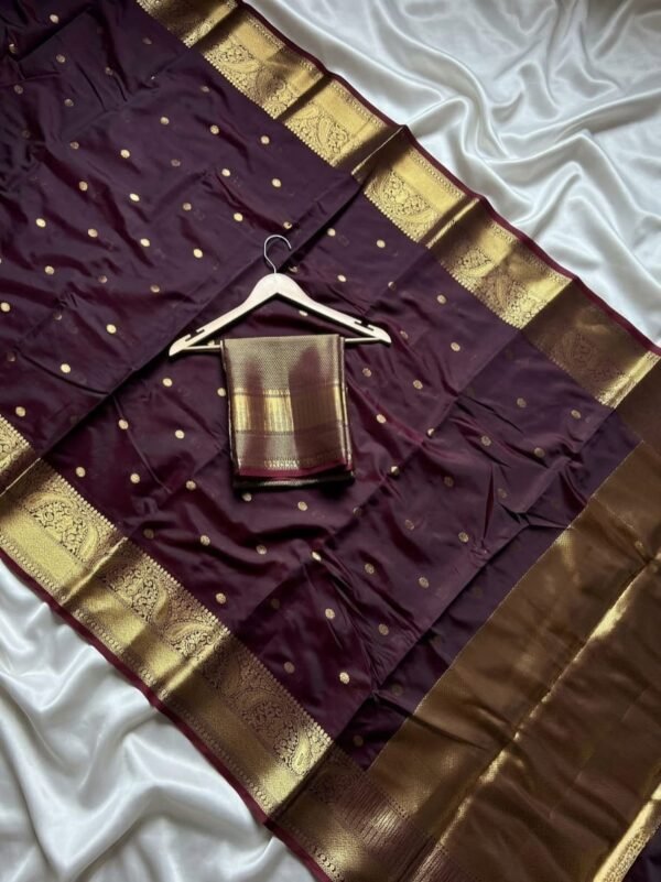 SOFT KATAN SILK BANARASI SAREE