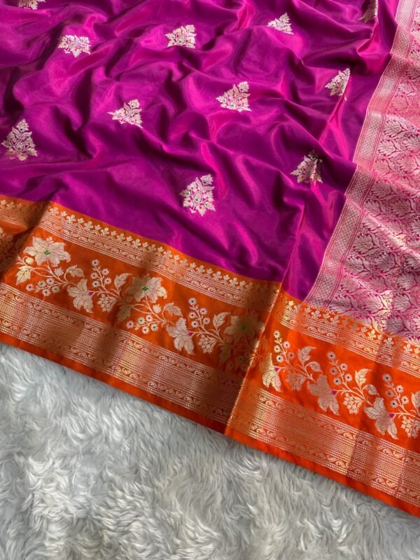 SOFT KATAN SILK BANARASI SAREE
