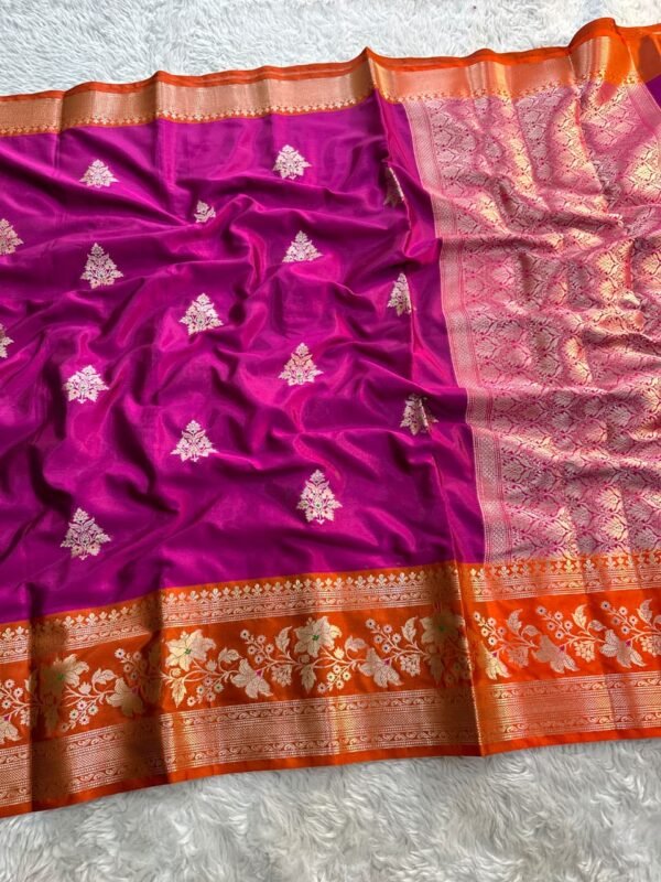 SOFT KATAN SILK BANARASI SAREE