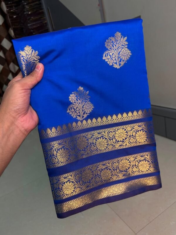 Premium banarasi soft silk saree