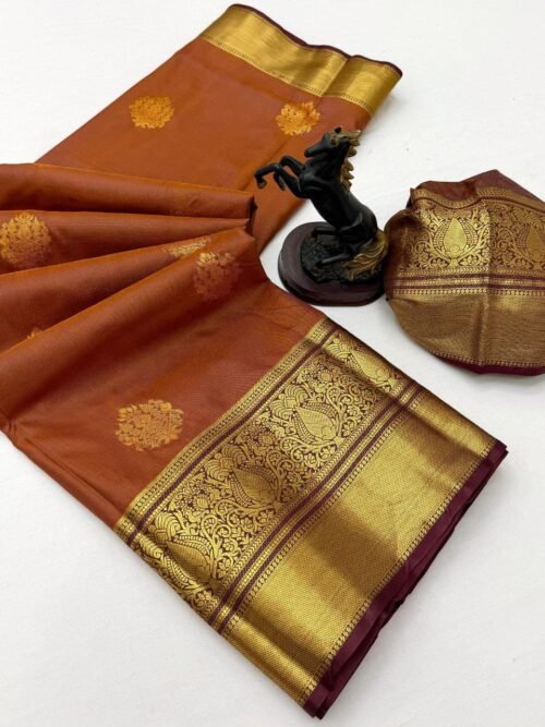 WhatsApp Image 2026-09-07 at 5.46.07 PM PREMIUM RAW MANGO SOFT SILK SAREE