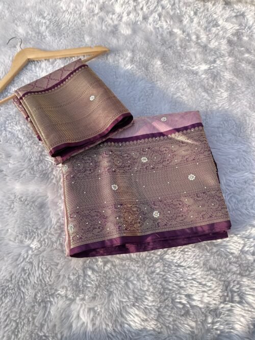 BANARASI SOFT KATAN SILK SAREE.
