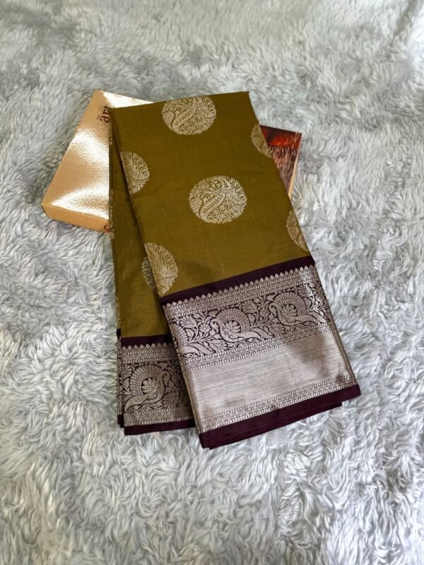 WhatsApp Image 2026-09-13 at 8.36.39 PM PREMIUM BANARASI SEMI GADWAL SILK SAREE.