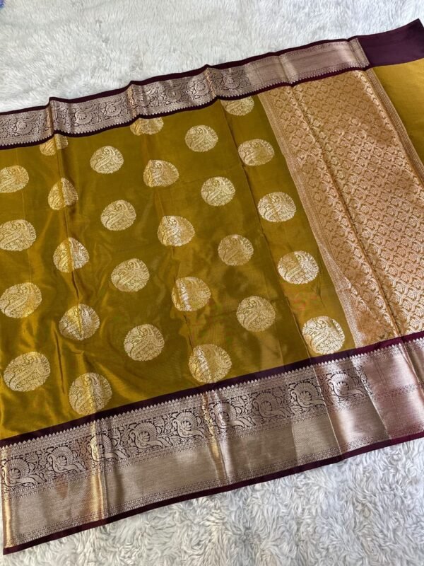 WhatsApp Image 2026-09-13 at 8.36.50 PM PREMIUM BANARASI SEMI GADWAL SILK SAREE.