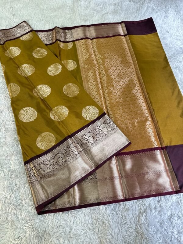 WhatsApp Image 2026-09-13 at 8.36.51 PM (1) PREMIUM BANARASI SEMI GADWAL SILK SAREE.