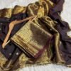 PREMIUM LACE WORK BORDER SAREE
