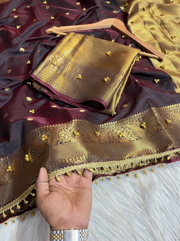 PREMIUM LACE WORK BORDER SAREE