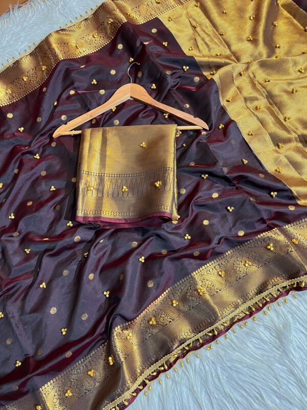 PREMIUM LACE WORK BORDER SAREE