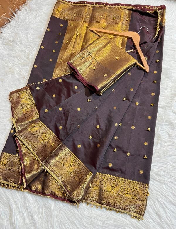 PREMIUM LACE WORK BORDER SAREE