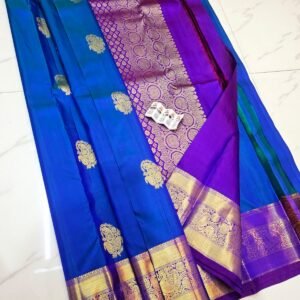 KANCHIPURAM PURE SILK SAREE.