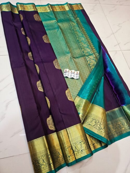 KANCHIPURAM PURE SILK SAREE.