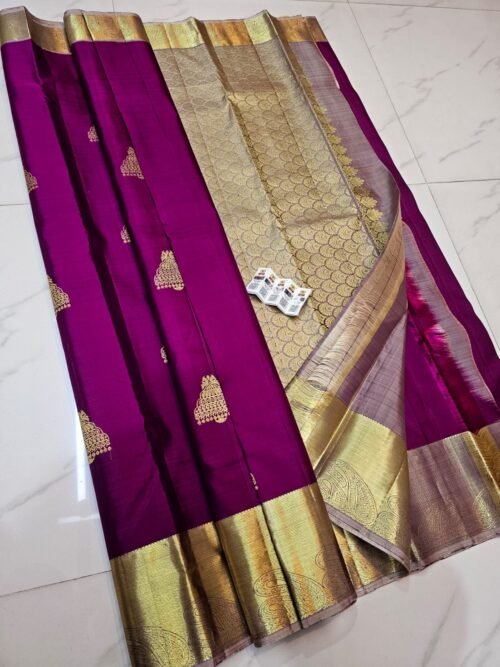 KANCHIPURAM PURE SILK SAREE.