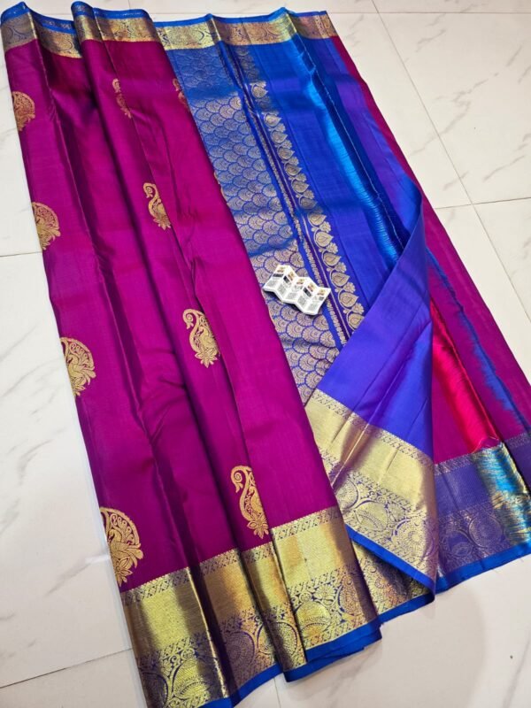 KANCHIPURAM PURE SILK SAREE.