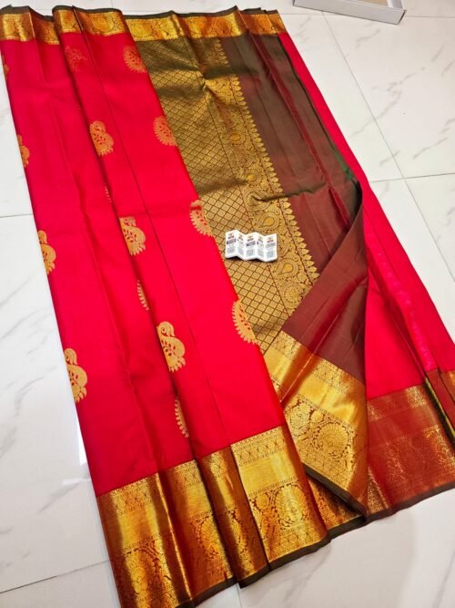 KANCHIPURAM PURE SILK SAREE.