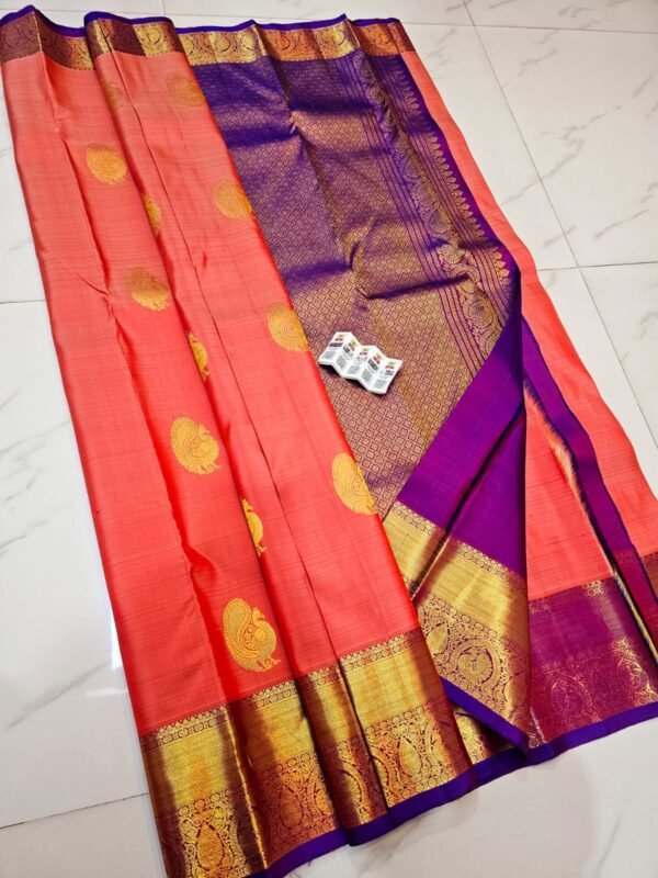 KANCHIPURAM PURE SILK SAREE.