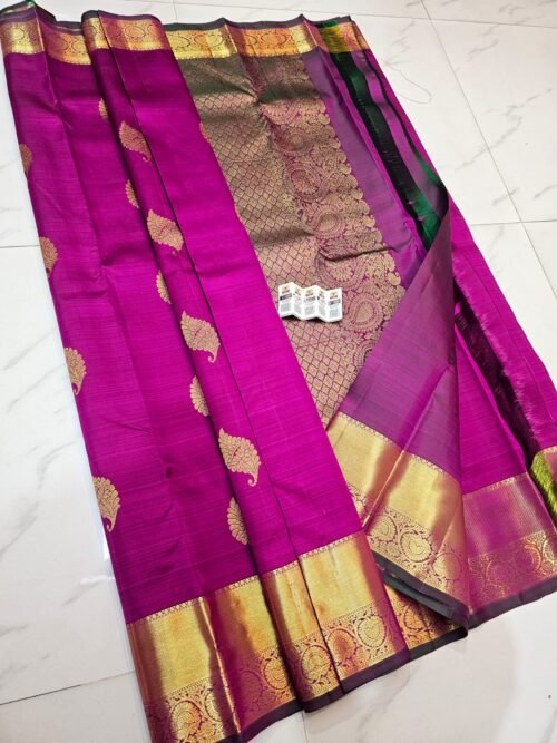 KANCHIPURAM PURE SILK SAREE.