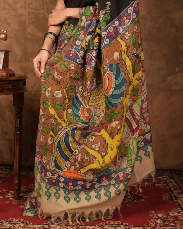 PREMIUM LINEN COTTON SAREE