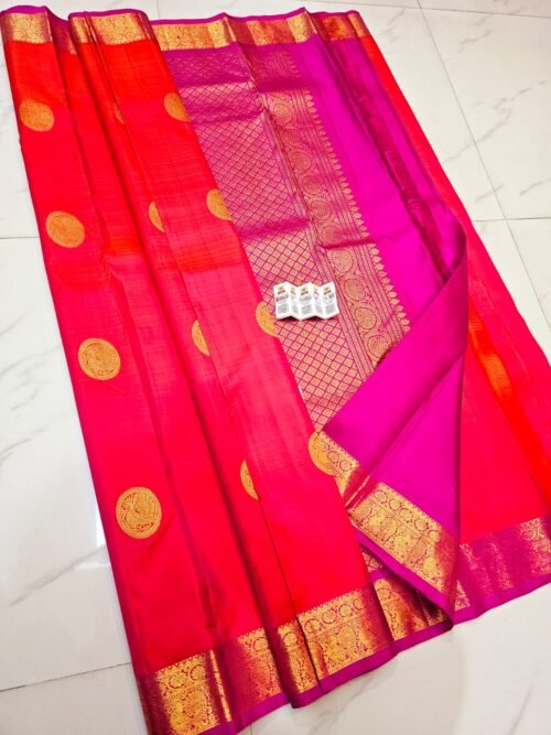 KANCHIPURAM PURE SILK SAREE.
