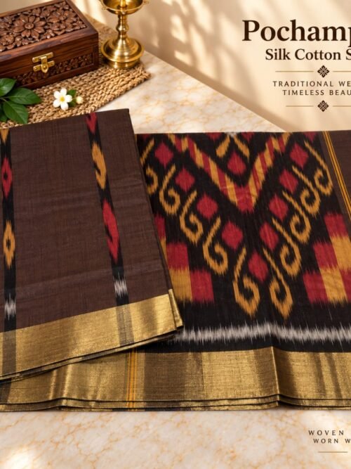 POCHAMPALLI SILK COTTON SAREE