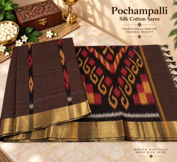 POCHAMPALLI SILK COTTON SAREE