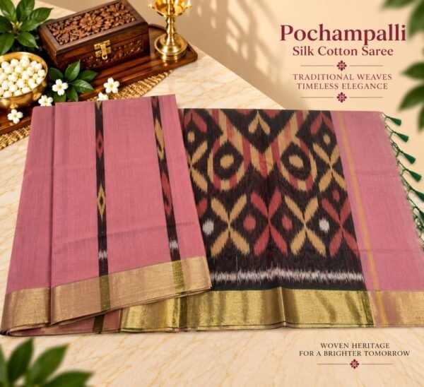 POCHAMPALLI SILK COTTON SAREE