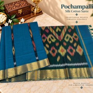 POCHAMPALLI SILK COTTON SAREE