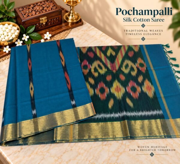 POCHAMPALLI SILK COTTON SAREE
