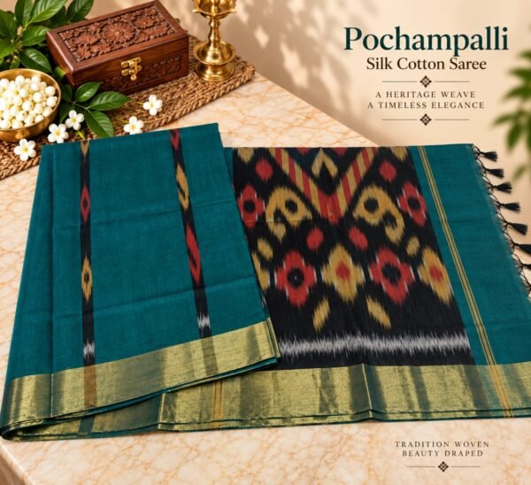 POCHAMPALLI SILK COTTON SAREE