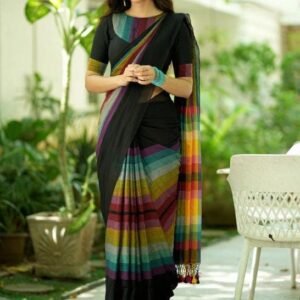 PURE KHADI COTTON SAREE
