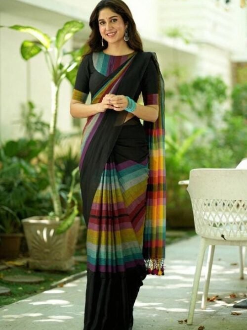 PURE KHADI COTTON SAREE